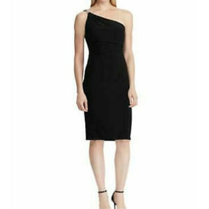 RALPH LAUREN Black Sleeveless Cocktail Dress